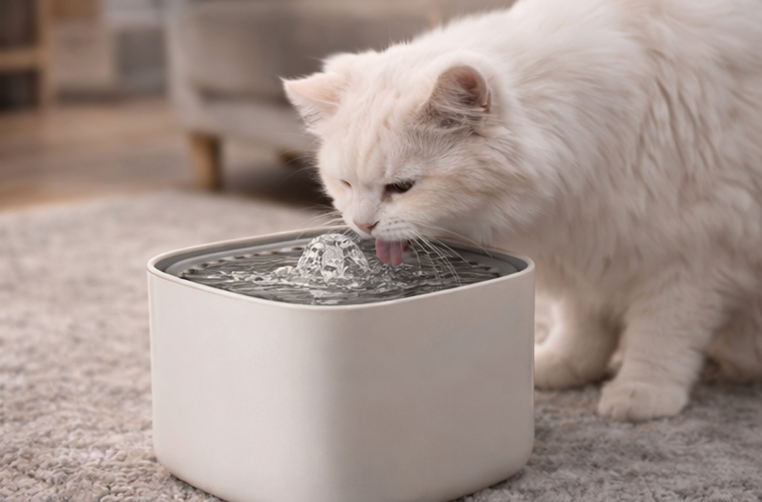 Fontaine à Eau PawPure XL pour Chat – Fontaine Silencieuse 3L avec Capteur