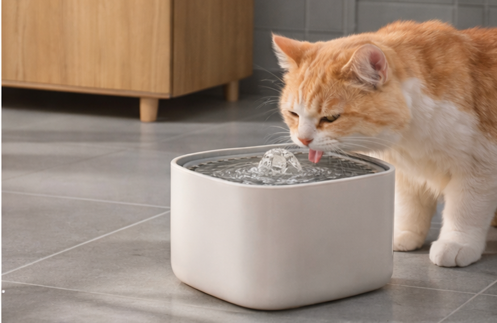 Fontaine à Eau PawPure XL pour Chat – Fontaine Silencieuse 3L avec Capteur