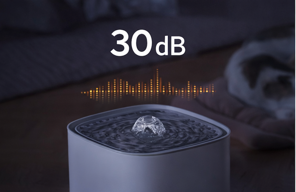 Fontaine à Eau PawPure XL pour Chat – Fontaine Silencieuse 3L avec Capteur