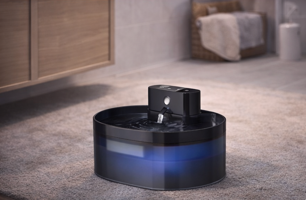 Distributeur d'eau automatique sans fil pour animaux de compagnie