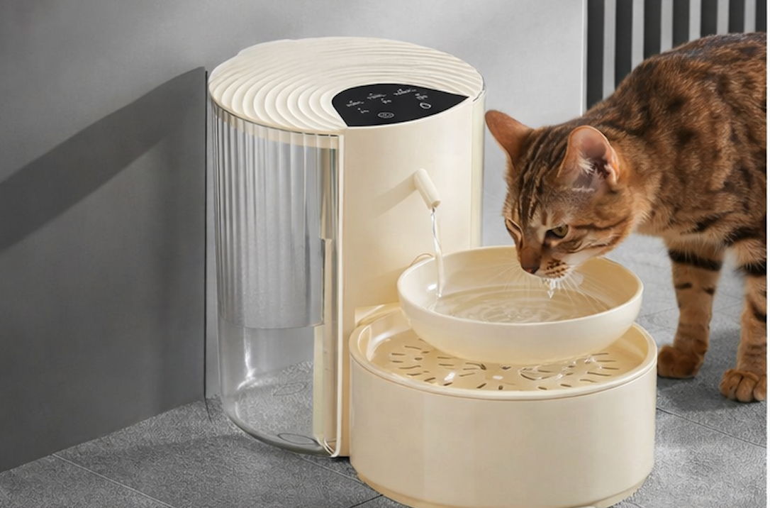 Fontaine à Eau pour Chats et Chiens - 3L Abreuvoir Automatique et Sans Fil