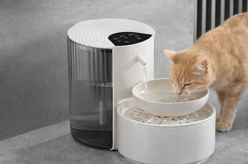 Fontaine à Eau pour Chats et Chiens - 3L Abreuvoir Automatique et Sans Fil