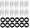Pack de 12 filtres de rechange — Compatibles avec la fontaine inox 3.2L