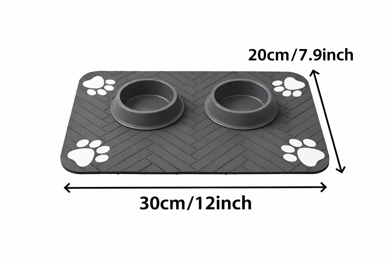Tapis Anti-Éclaboussures pour Gamelles