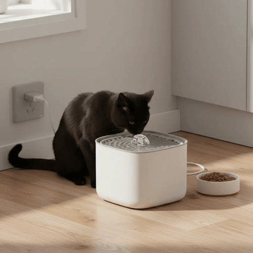 Fontaine à Eau PawPure XL pour Chat – Fontaine Silencieuse 3L avec Capteur